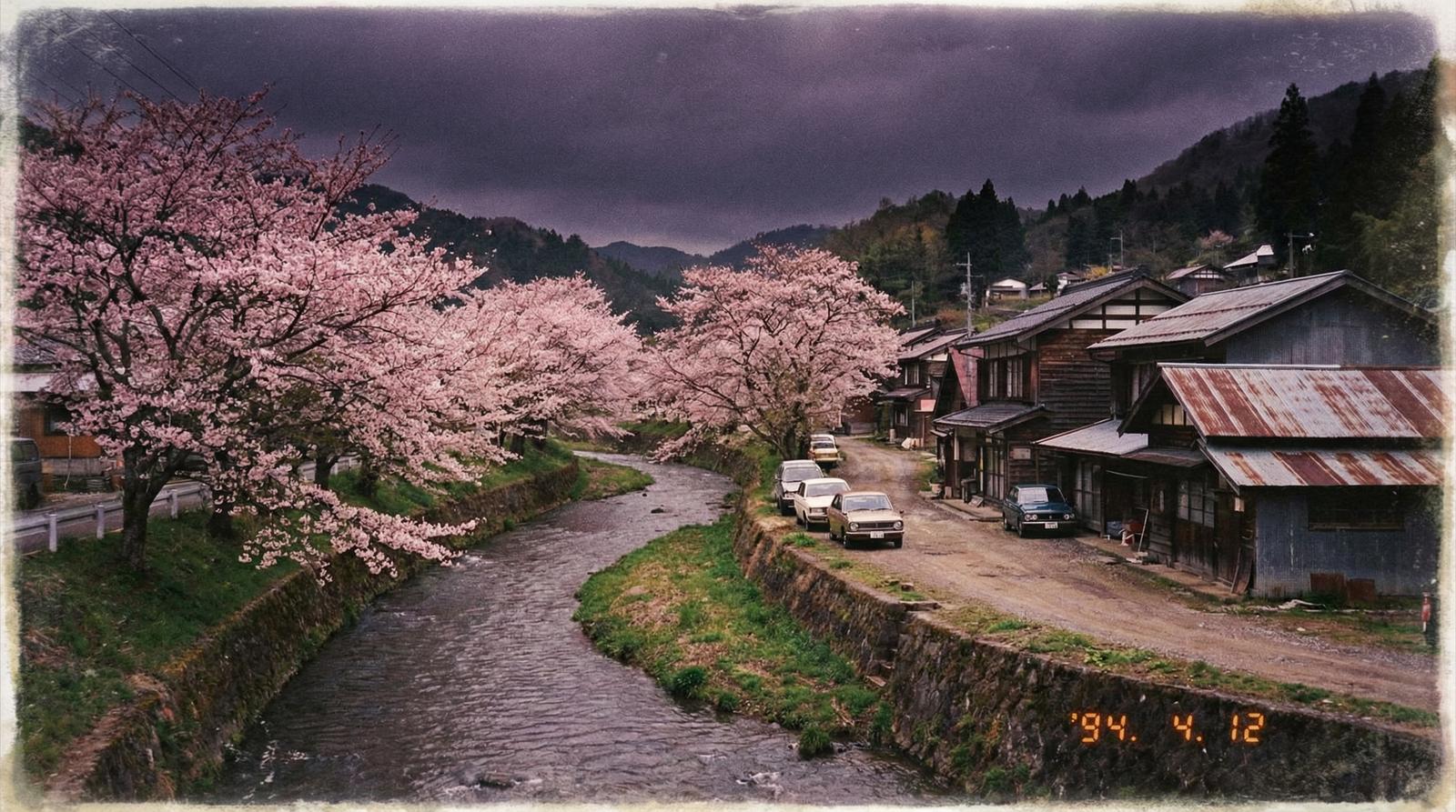 畑と農具の写真