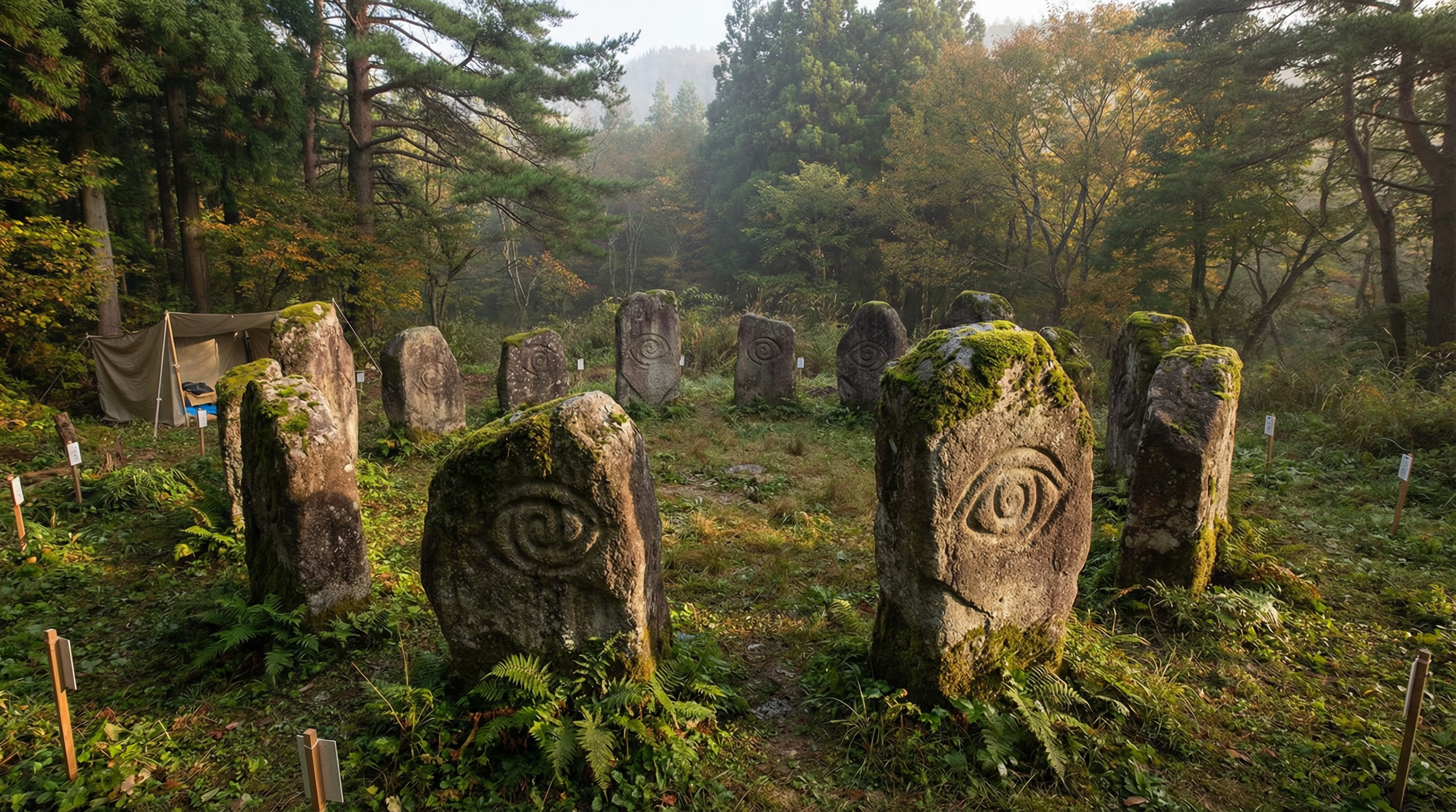縄文遺跡の写真