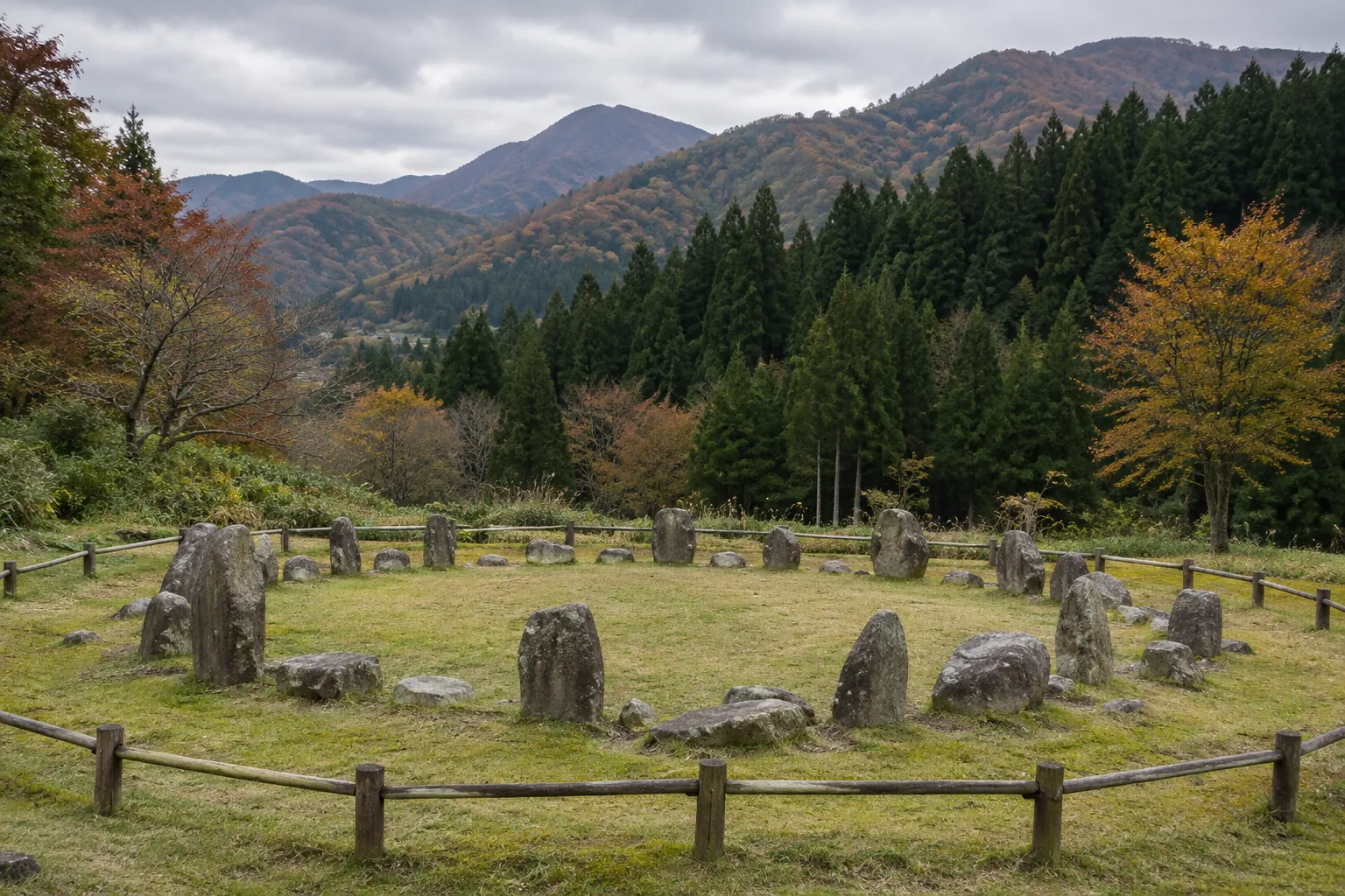 縄文遺跡の写真