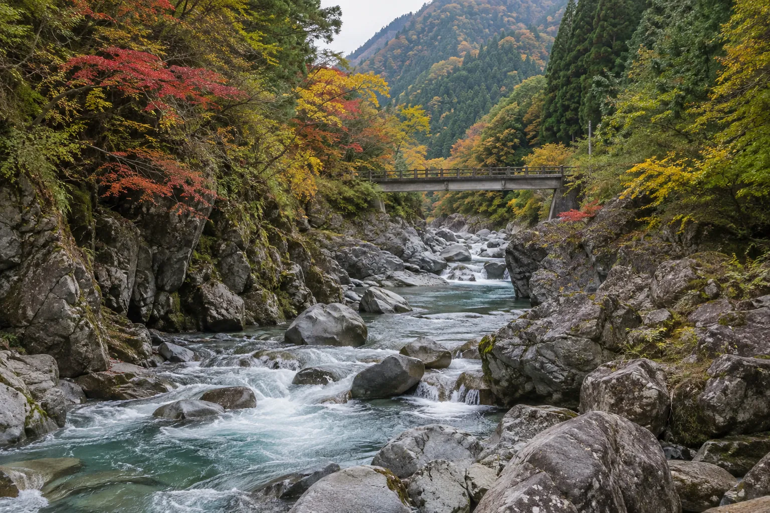 黄泉戸川渓谷